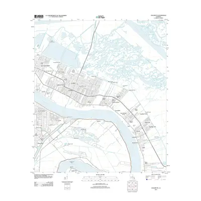 2012 Map of Chalmette, 2012 Print