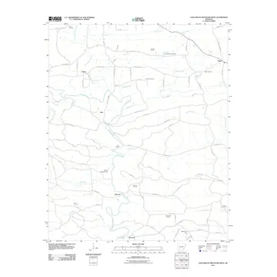 2011 Map of Chalybeate Mountain West, 2011 Print