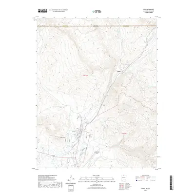 2020 Map of Chama, 2020 Print