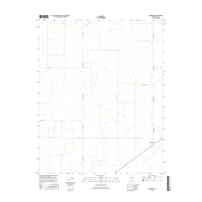 2016 Map of Chamberlin, 2016 Print