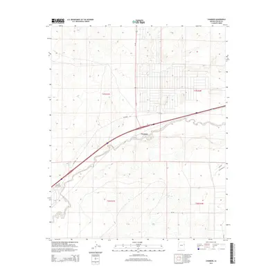 2014 Map of Chambers, 2014 Print