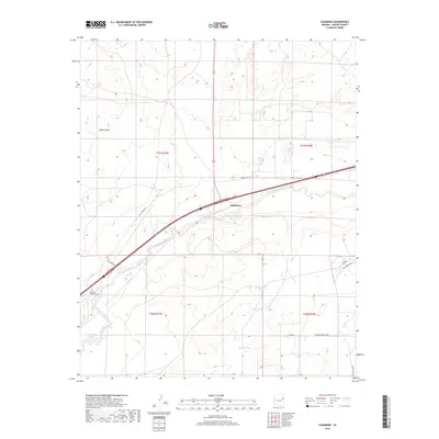 2018 Map of Chambers, 2018 Print