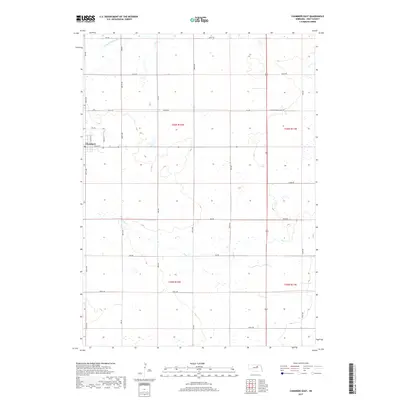 2017 Map of Chambers East, 2017 Print