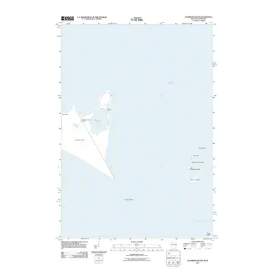 2011 Map of Chambers Island, 2011 Print