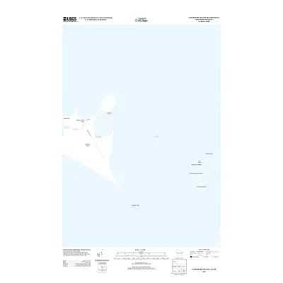 2013 Map of Chambers Island, 2013 Print