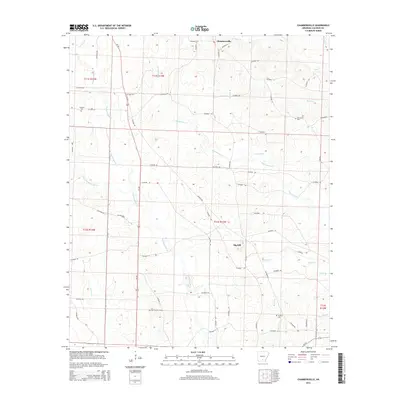 2014 Map of Chambersville, 2014 Print
