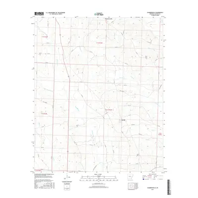 2017 Map of Chambersville, 2017 Print