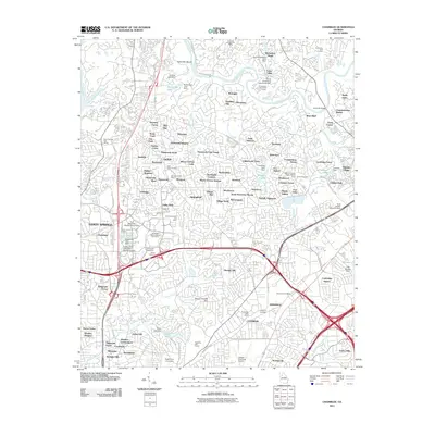 2011 Map of Chamblee, 2011 Print