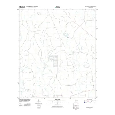 2010 Map of Chambliss Hill, 2010 Print