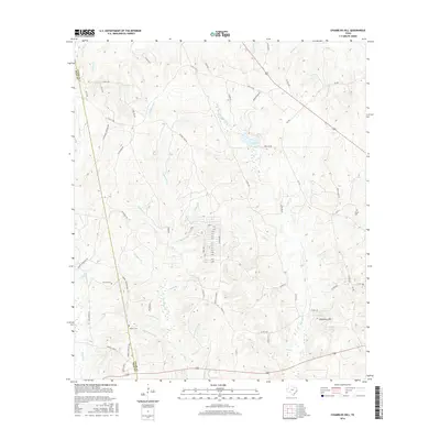 2016 Map of Chambliss Hill, 2016 Print