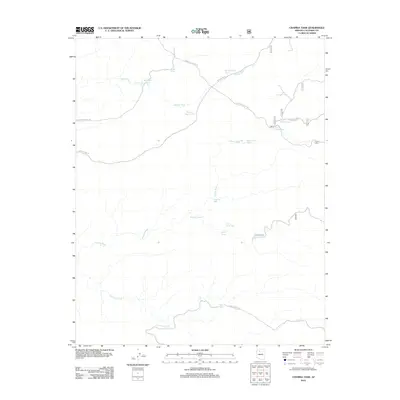 2012 Map of Chamisa Tank, 2012 Print