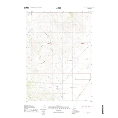 2020 Map of Champagne Creek, 2020 Print