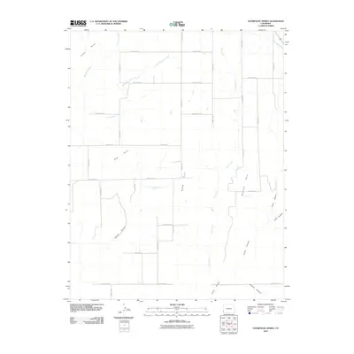 2010 Map of Champagne Spring, 2010 Print