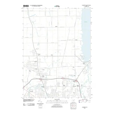 2010 Map of Champion, 2010 Print