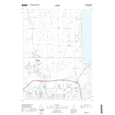 2019 Map of Champion, 2019 Print