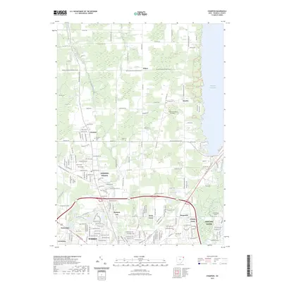 2023 Map of Champion, 2023 Print