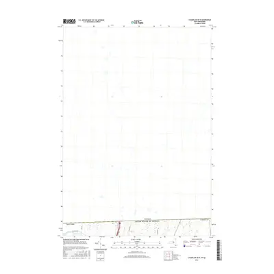 2016 Map of Champlain OE N, 2016 Print