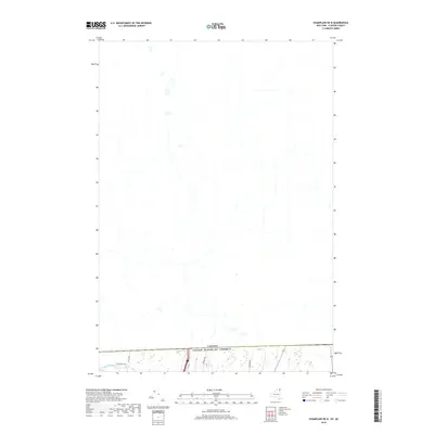 2019 Map of Champlain OE N, 2019 Print