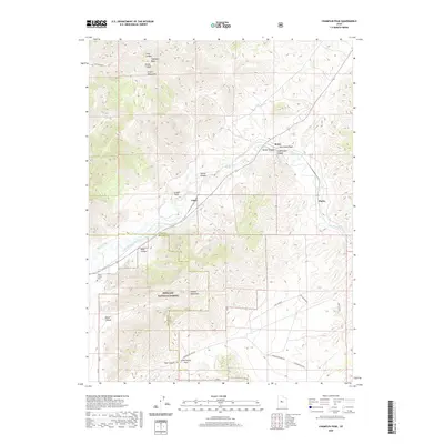 2020 Map of Champlin Peak, 2020 Print