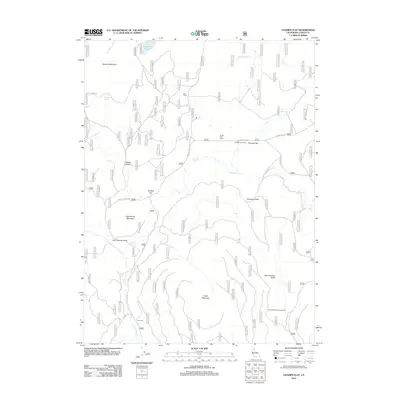 2012 Map of Champs Flat, 2012 Print