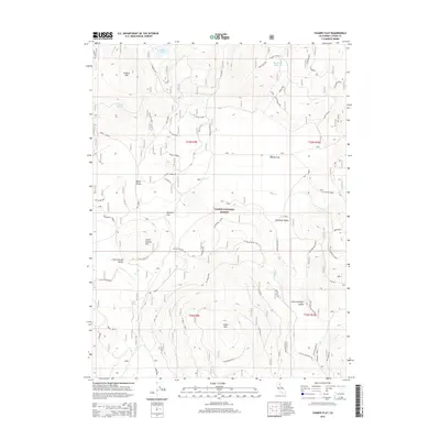 2015 Map of Champs Flat, 2015 Print