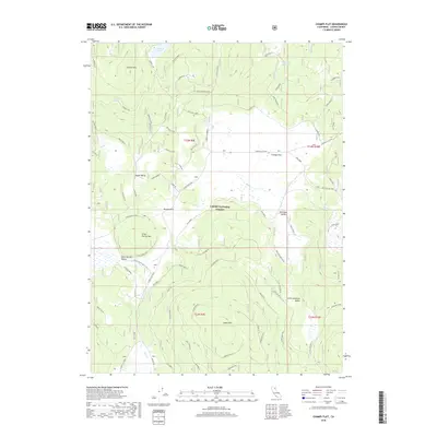 2018 Map of Champs Flat, 2018 Print