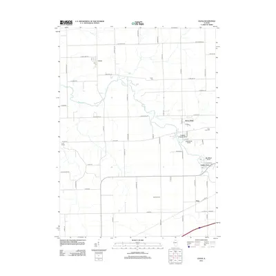 2012 Map of Chana, 2012 Print