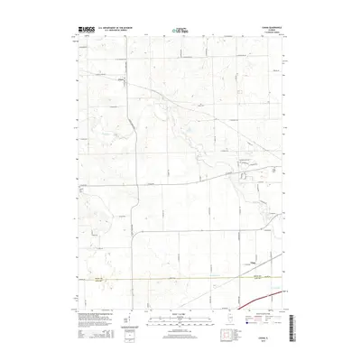 2015 Map of Chana, 2015 Print
