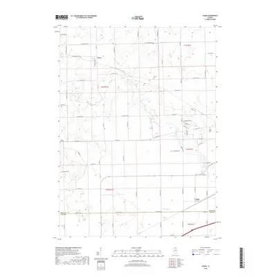 2018 Map of Chana, 2018 Print