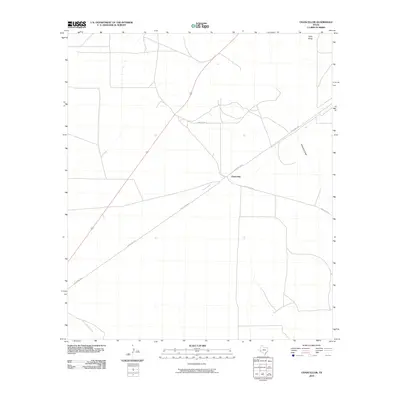 2010 Map of Chancellor, 2010 Print