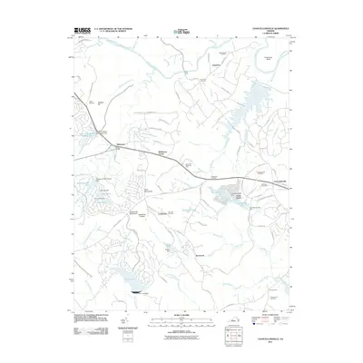2011 Map of Chancellorsville, 2011 Print