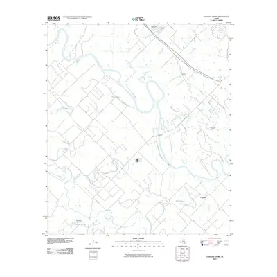 2010 Map of Chances Store, 2010 Print