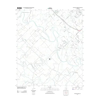 2013 Map of Chances Store, 2013 Print