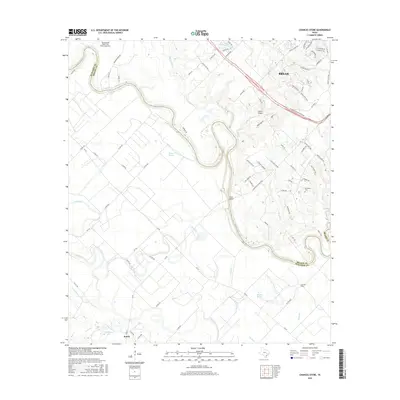 2016 Map of Chances Store, 2016 Print