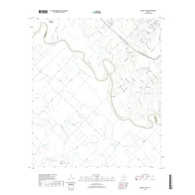 2019 Map of Chances Store, 2019 Print