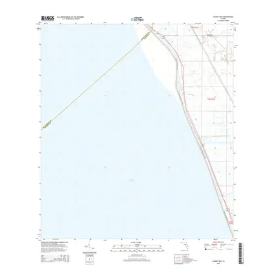 2015 Map of Chancy Bay, 2015 Print
