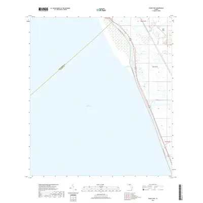2018 Map of Chancy Bay, 2018 Print