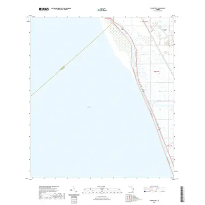 2021 Map of Chancy Bay, 2021 Print