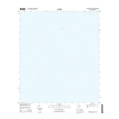 2015 Map of Chandeleur Light OE W, 2015 Print