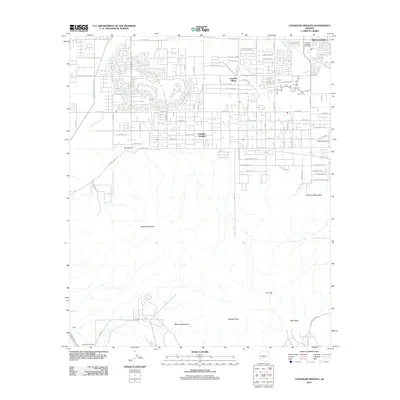 2011 Map of Chandler Heights, 2011 Print