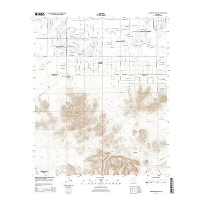 2014 Map of Chandler Heights, 2014 Print