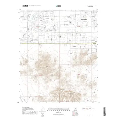 2018 Map of Chandler Heights, 2018 Print