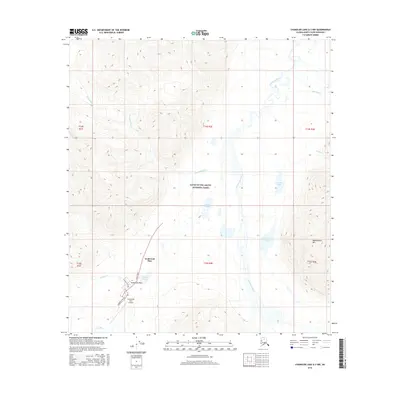 2016 Map of Chandler Lake A-3 NW, 2016 Print