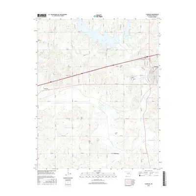 2016 Map of Chandler, 2016 Print