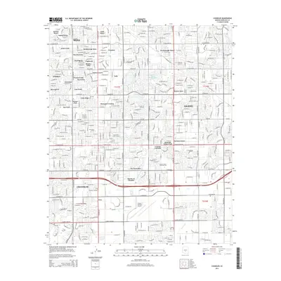 2014 Map of Chandler, 2014 Print