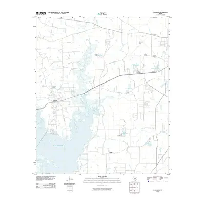 2010 Map of Chandler, 2010 Print