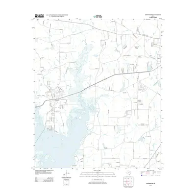 2012 Map of Chandler, 2012 Print