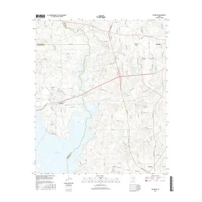 2016 Map of Chandler, 2016 Print