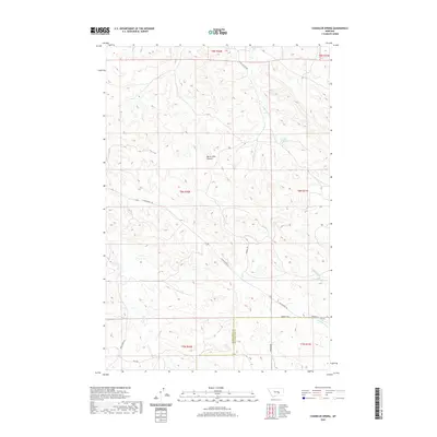 2020 Map of Chandler Spring, 2020 Print