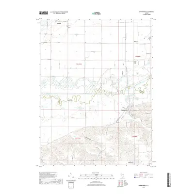 2018 Map of Chandlerville, 2018 Print